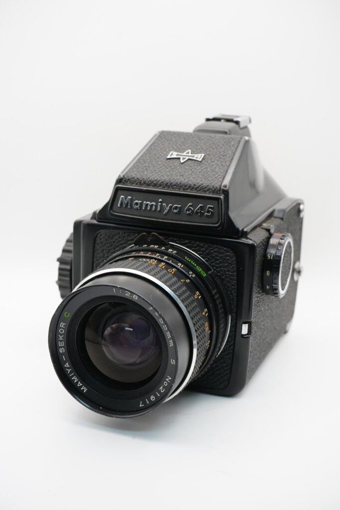 Mamiya M645J + SEKOR C 55/2.8 S (USATO)