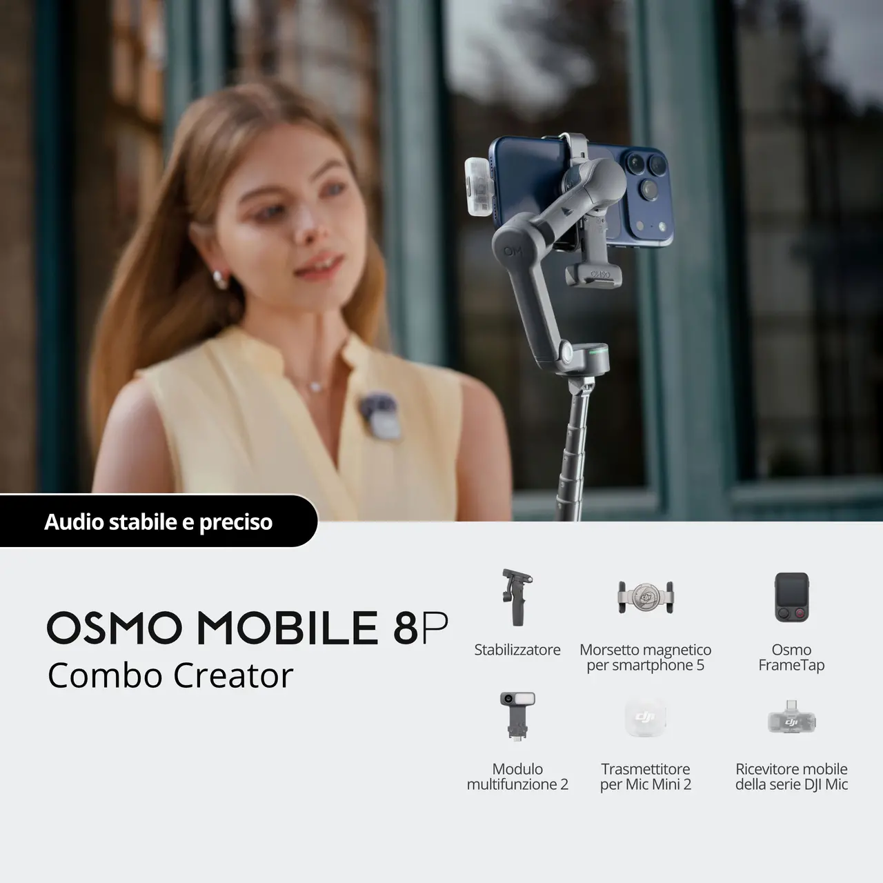 DJI Osmo Mobile 8P Creator Combo - immagine 3