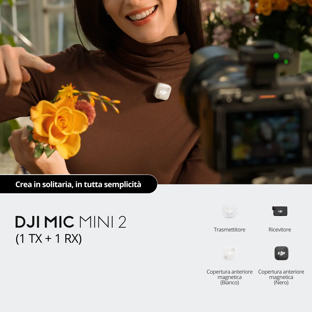DJI MIC MINI 2 (1TX + 1RX) - immagine 2